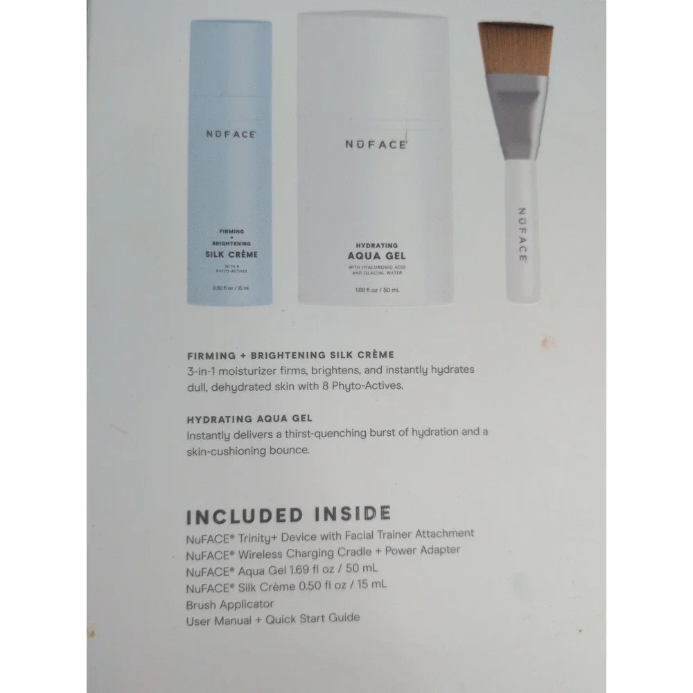 RETAIL $395 SEALED NEW🥰NuFACE TRINITY+ Advanced Facial Toning Device StarterKit